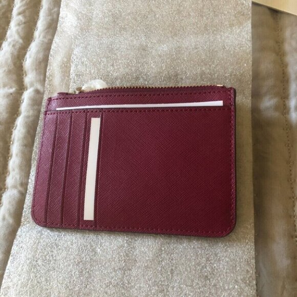 Kate Spade Laurel Way pink wallet key holder change purse NWT - Picture 3 of 8